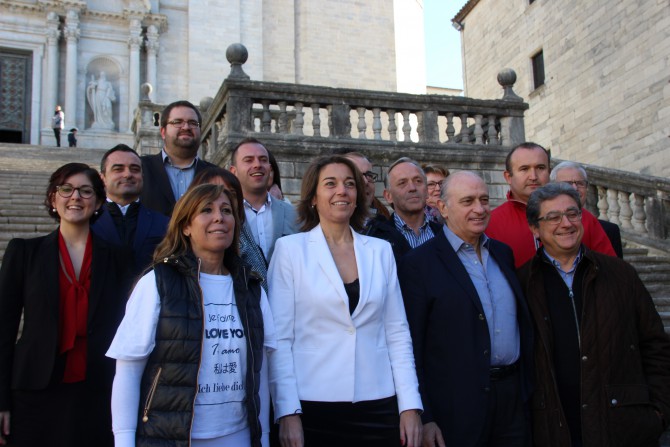 Acto de presentación de la candidatura del PP de Gerona a las elecciones generales