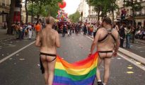 Imagen del orgullo gay en Madrid.