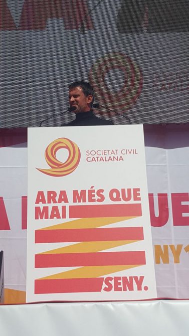 El exprimer ministro socialista francés Manuel Valls