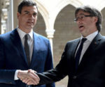 Sánchez y Puigdemont.