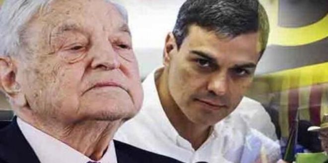 Soros y Sánchez.